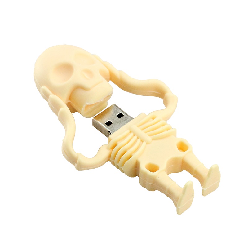 Usb Dung Lượng 512GB Hình Đầu Lâu Cá Tính