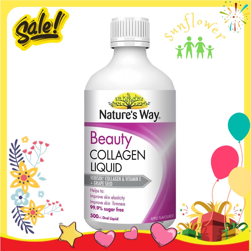 Collagen dạng nước Beauty Collagen Liquid 500 ml của Úc