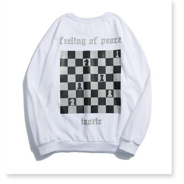 ÁO HOODIE SWEATER NAM NỮ HỌA TIẾT BÀN CỜ | BigBuy360 - bigbuy360.vn