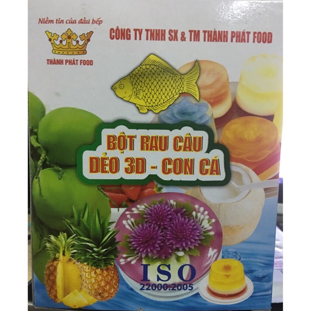 Bột làm thạch rau câu 3D (gói) | BigBuy360 - bigbuy360.vn