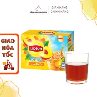 Trà Lipton Vị Đào Hộp 14 GÓI 224GR [Date Mới]