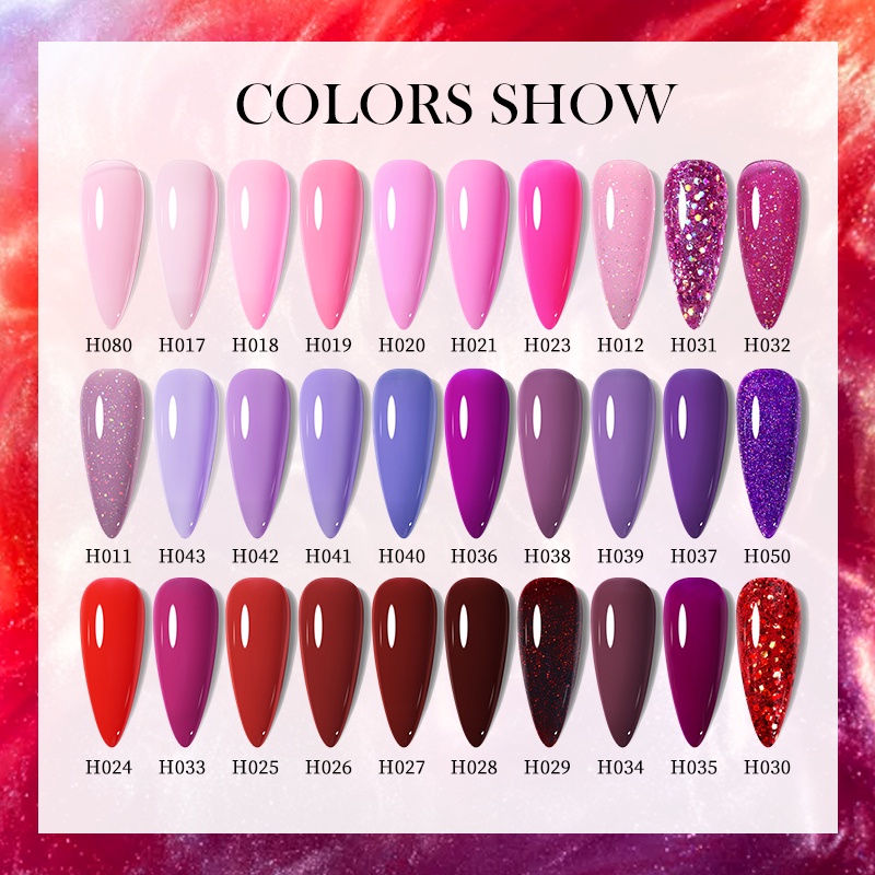 Sơn móng tay UR SUGAR UV nhiều màu sắc sắc thời trang 7ml