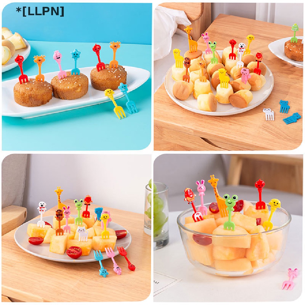 Nĩa Ăn Trái Cây / Rau Củ Mini Dễ Thương Cho Bé