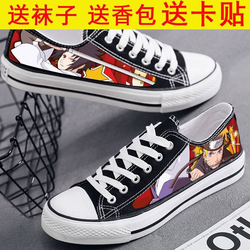 Naruto Trend Sports Canvas phiên bản Hàn Quốc giày nam tăng chiều cao | BigBuy360 - bigbuy360.vn