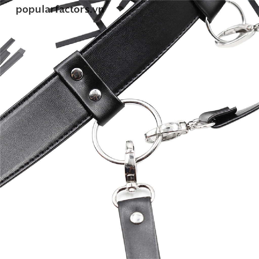 Thắt Lưng Da PU Phối Tua Rua Có Thể Điều Chỉnh Kích Cỡ