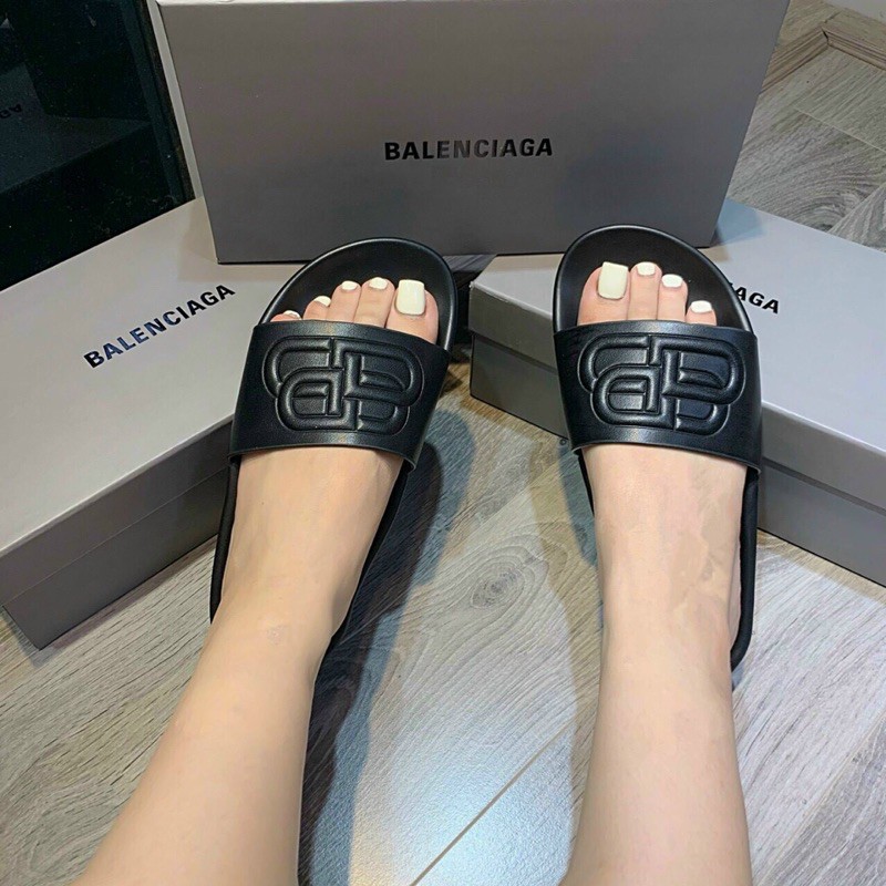 Dép lê balen chữ dập fullbox