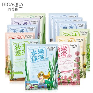 Mặt nạ thảo mộc dưỡng da bioaqua - kqsieure247
