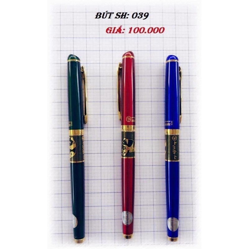 3 bút + khắc tên