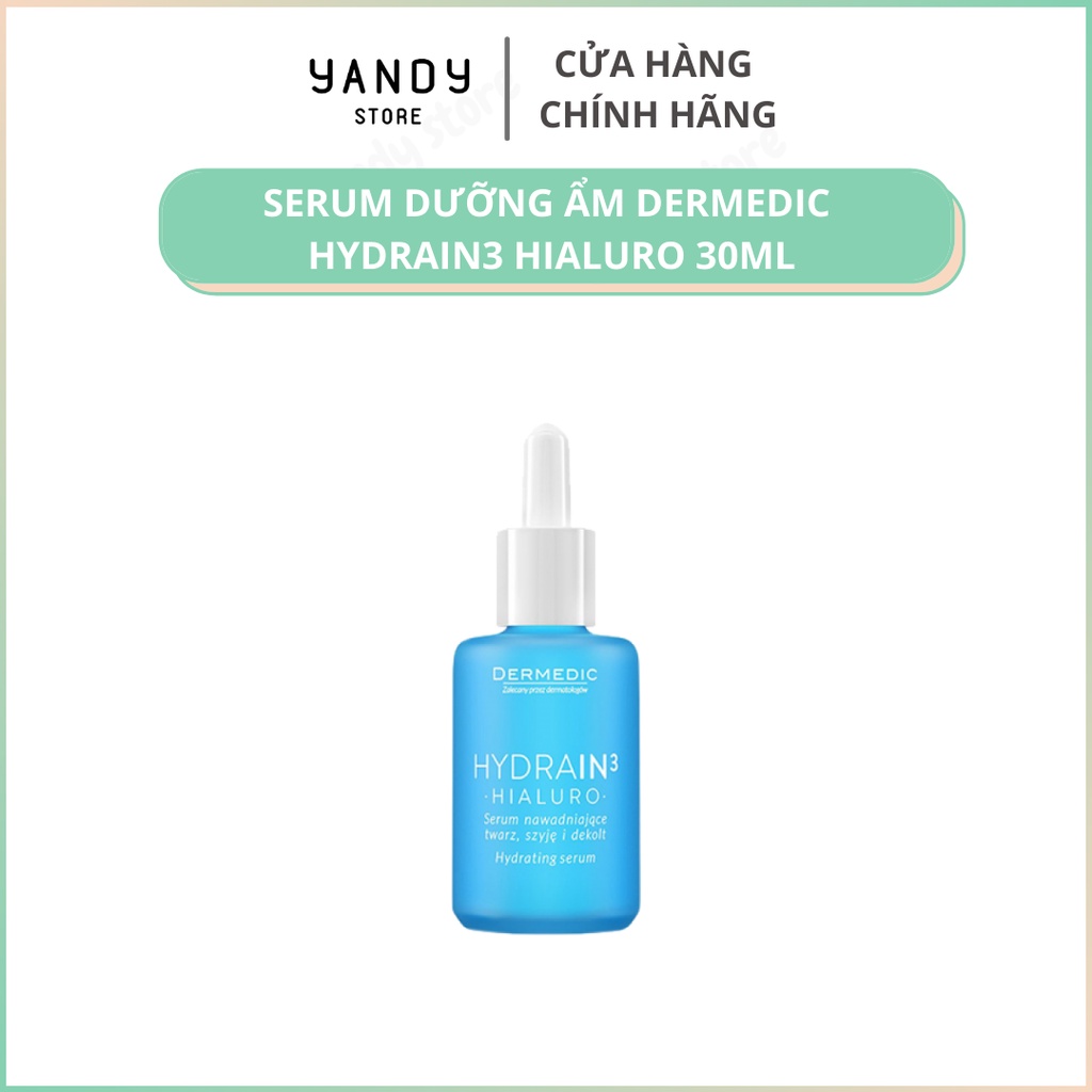 Serum Dưỡng Ẩm Dermedic Hydrain Hialuro 30ml