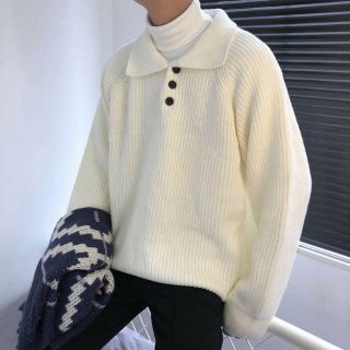 [ FREE SHIP ĐƠN 99K ]_Áo len unisex form rộng cổ bẻ
