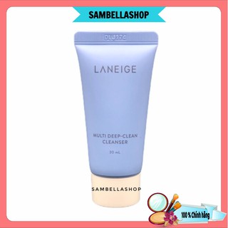 Sữa rửa mặt laneige multi deep cleanser 30ml