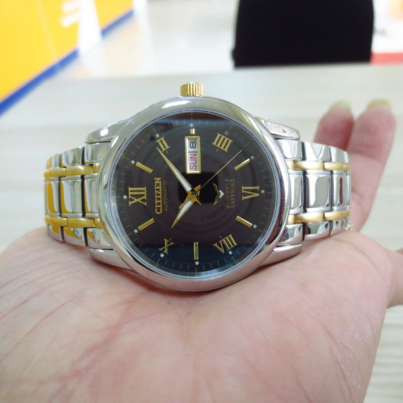 ĐỒNG HỒ CƠ NAM CITIZEN NHẬT BÃI XỊN MÁY CƠ AUTOMATIC TỰ ĐỘNG NẠP CÓT
