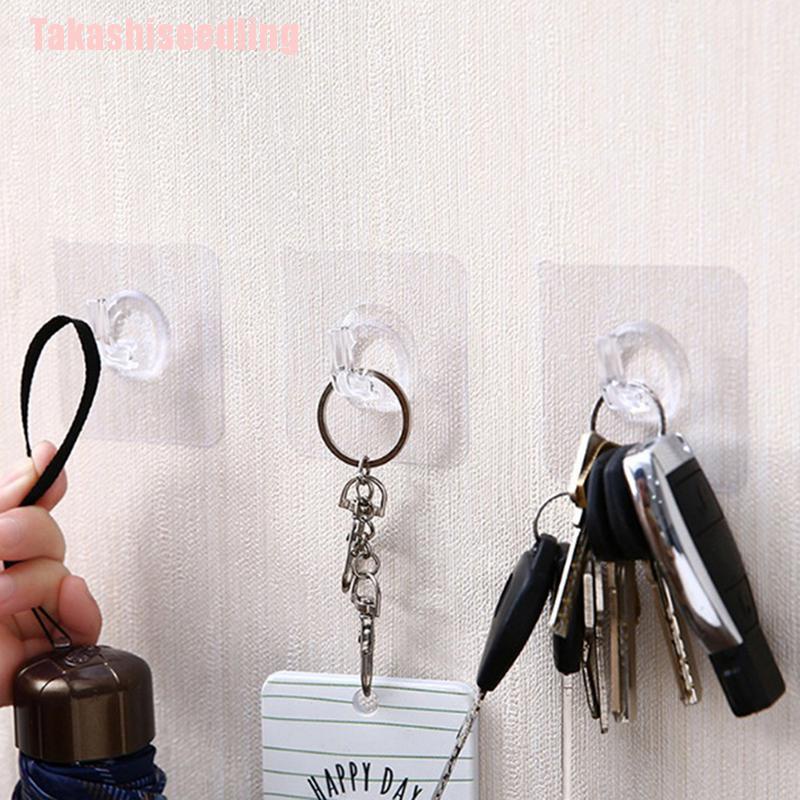 Set 1 / 10 Miếng Dán Tường Trong Suốt Trang Trí Nhà Cửa