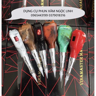 Máy Phun Xăm Thần Thánh Vuông Tích Điện Không Tạo Hạt