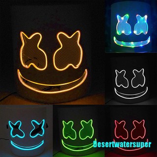 Mặt nạ hóa trang Halloween có đèn LED phát sáng