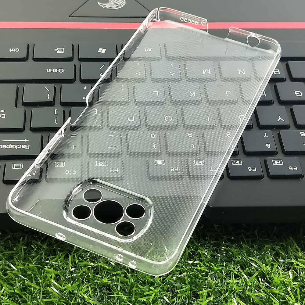 Ốp Điện Thoại PC Cứng Trong Suốt Cho Xiaomi POCO X3 NFC