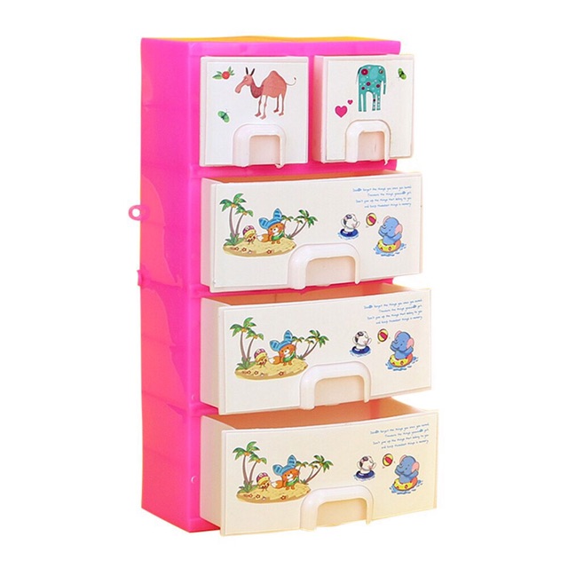 Bộ Tủ 05 ngăn kéo cho búp bê