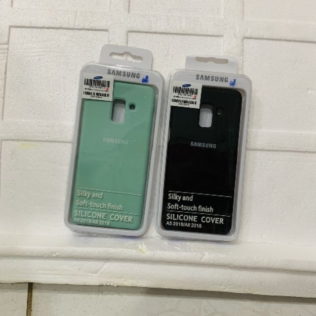 Ốp hãng da màu Samsung A8 2018