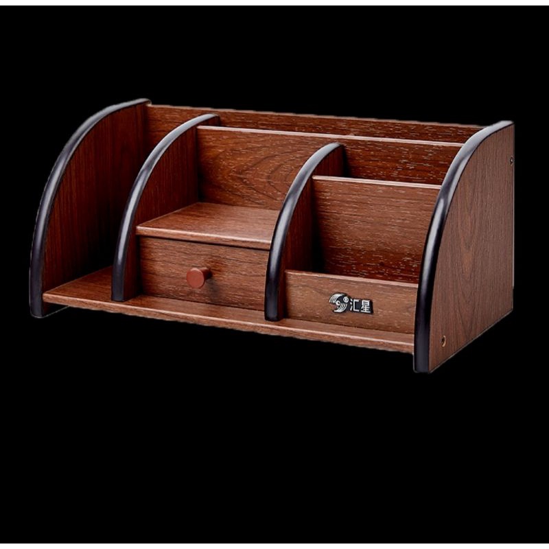 Kệ gỗ để đồ cao cấp size 28cm có ngăn kéo