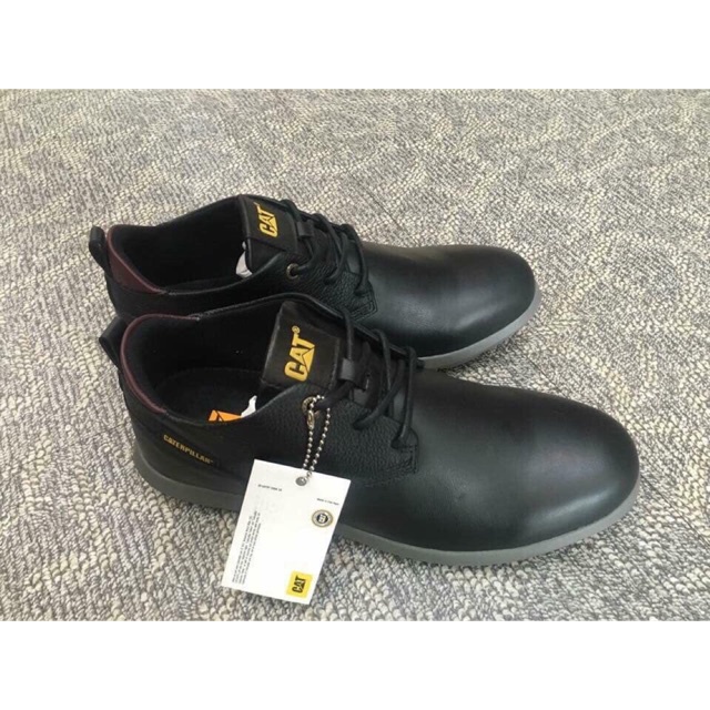 Giày da cao cổ nam Hãng CAT FOOTWEAR xuất xịn - Pass Giày CAT buộc dây chính hãng