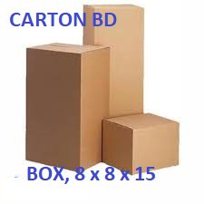 15x8x8 Bộ 20 Thùng Carton giá rẻ tận xưởng