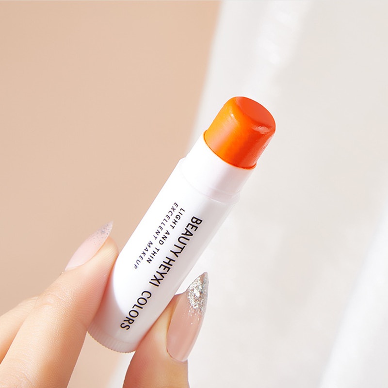 [Hàng mới về] Son môi dưỡng ẩm thay đổi màu sắc chống nước lâu trôi xinh xắn
