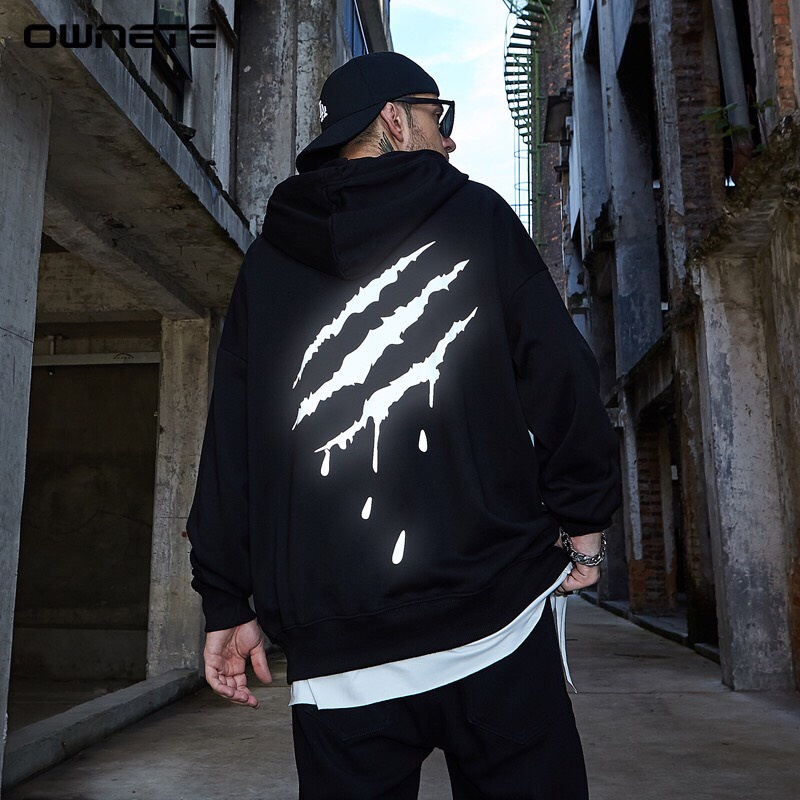 Áo Hoodie Mèo Cào Form Unisex Nam Nữ, áo hôdie nam nữ nỉ ngoại