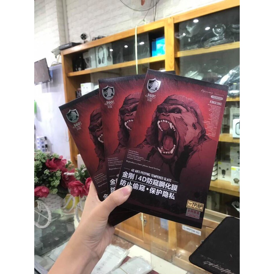 (Đã có 13/14) Kính cường lực chống nhìn trộm King Kong ✔️ Hàng chính hãng