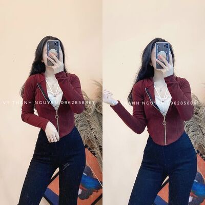 Áo tăm mũ khoá cá tính