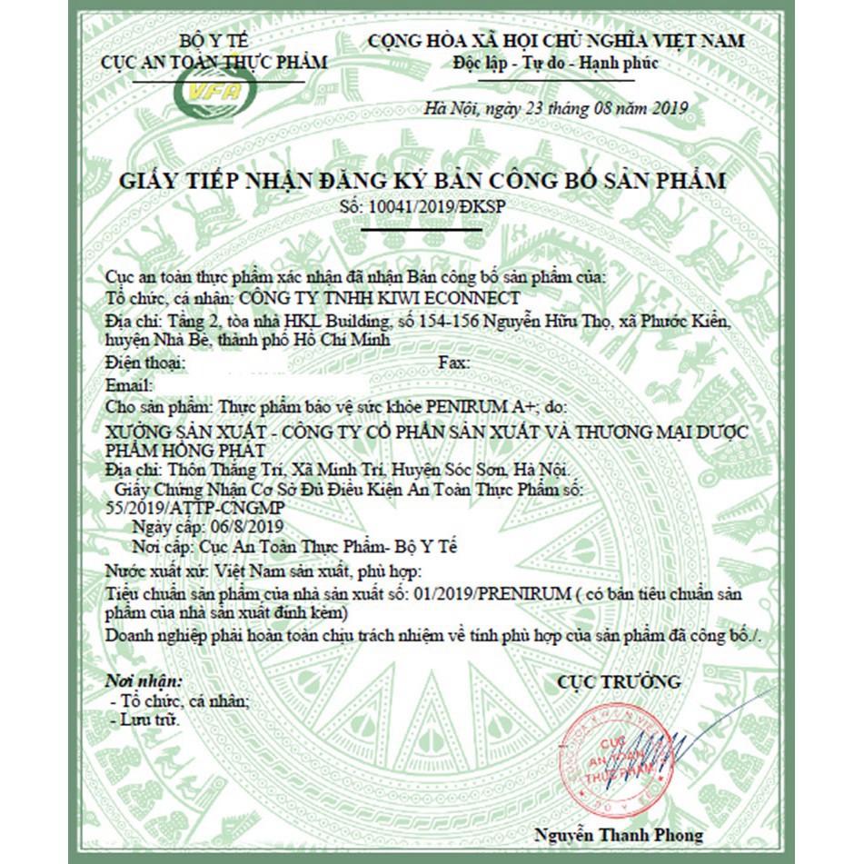 PENIRUM A+  Thêm “Nhấp”- Thêm Phong Độ - Viên Hỗ Trợ Tăng Cường Sinh Lý Nam Chính Hãng