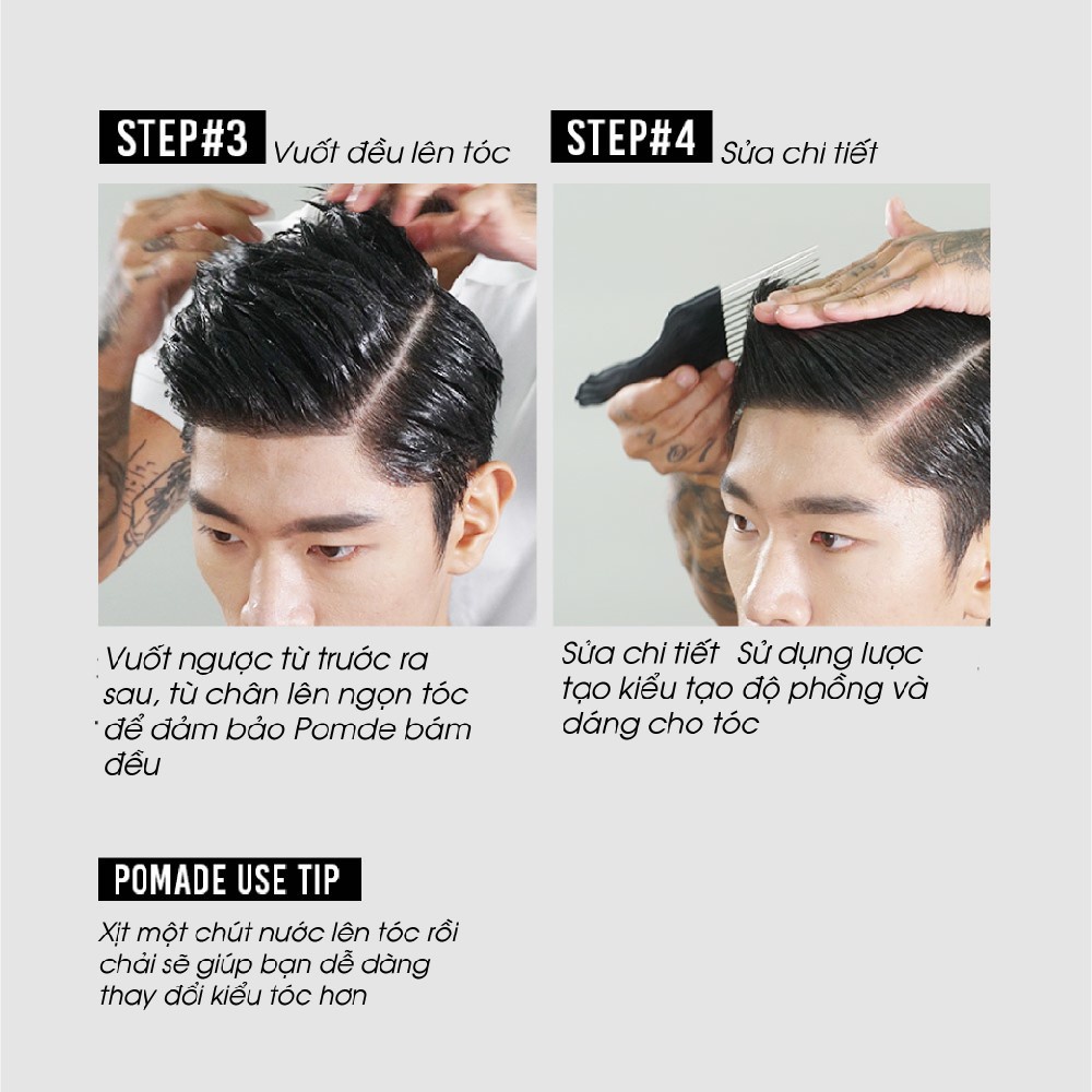 [Mã INCU50 giảm 50k đơn 250k] Pomade vuốt tóc DASHU Incredible Shine 100ml