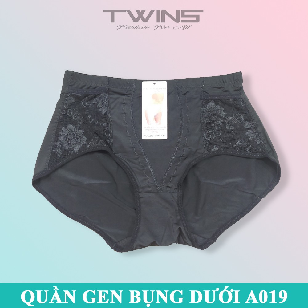 Quần lót gen nịt bụng nữ cạp thấp cao cấp Thịnh Phát A019 định hình siết eo ôm bụng dưới giảm mỡ nâng mông chống cuộn | BigBuy360 - bigbuy360.vn