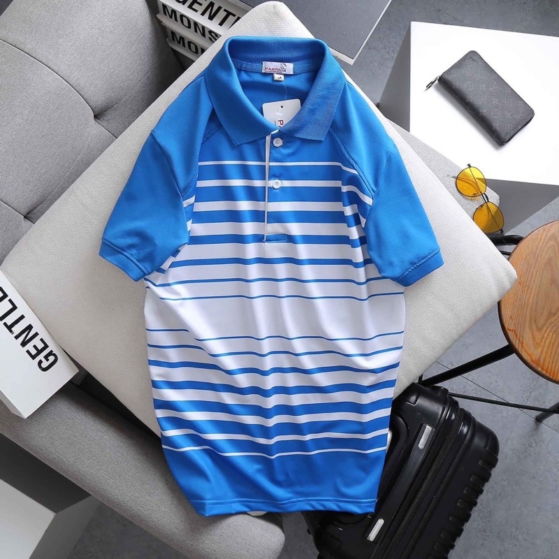 Áo Thun Nam ☘️  vải cá sấu poly 🍀 chất mát, độ bền và co giãn cao | BigBuy360 - bigbuy360.vn