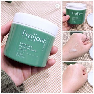 Kem Dưỡng Ẩm Thảo Mộc Fraijour Original Herb Wormwood Calming Watery Cream 100ml