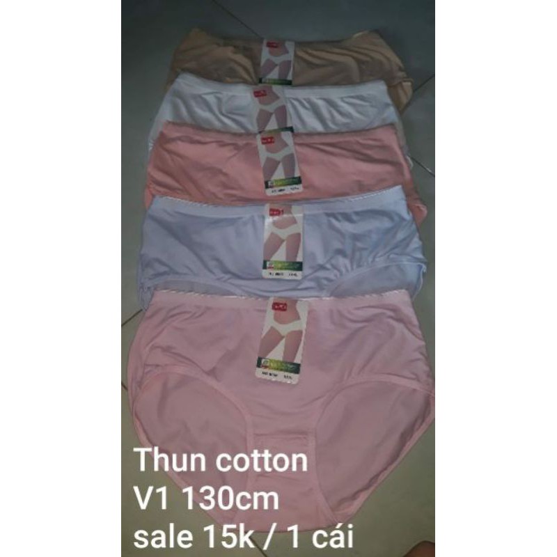 Combo 10 quần chip bigsize 90kg-quan lót thun lạnh