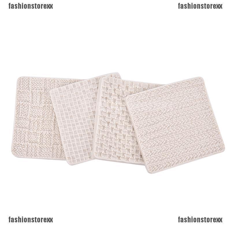 Khuôn Fondant Silicone Dùng Làm Bánh Đường Trang Trí Với Họa Tiết Theo Phong Cách Series Of Sweater