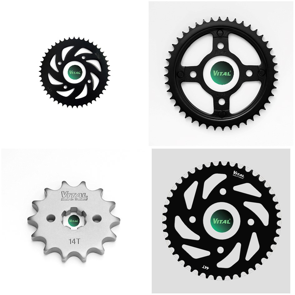 Nhông dĩa tải Winner,Winner v1, Winner x ,Sonic, CBR 150, CBR 150R /loại k vành- Nhông dĩa VITAL chính hãng Thái Lan