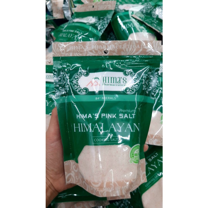 Muối hồng Himalaya Hima's túi 500gr