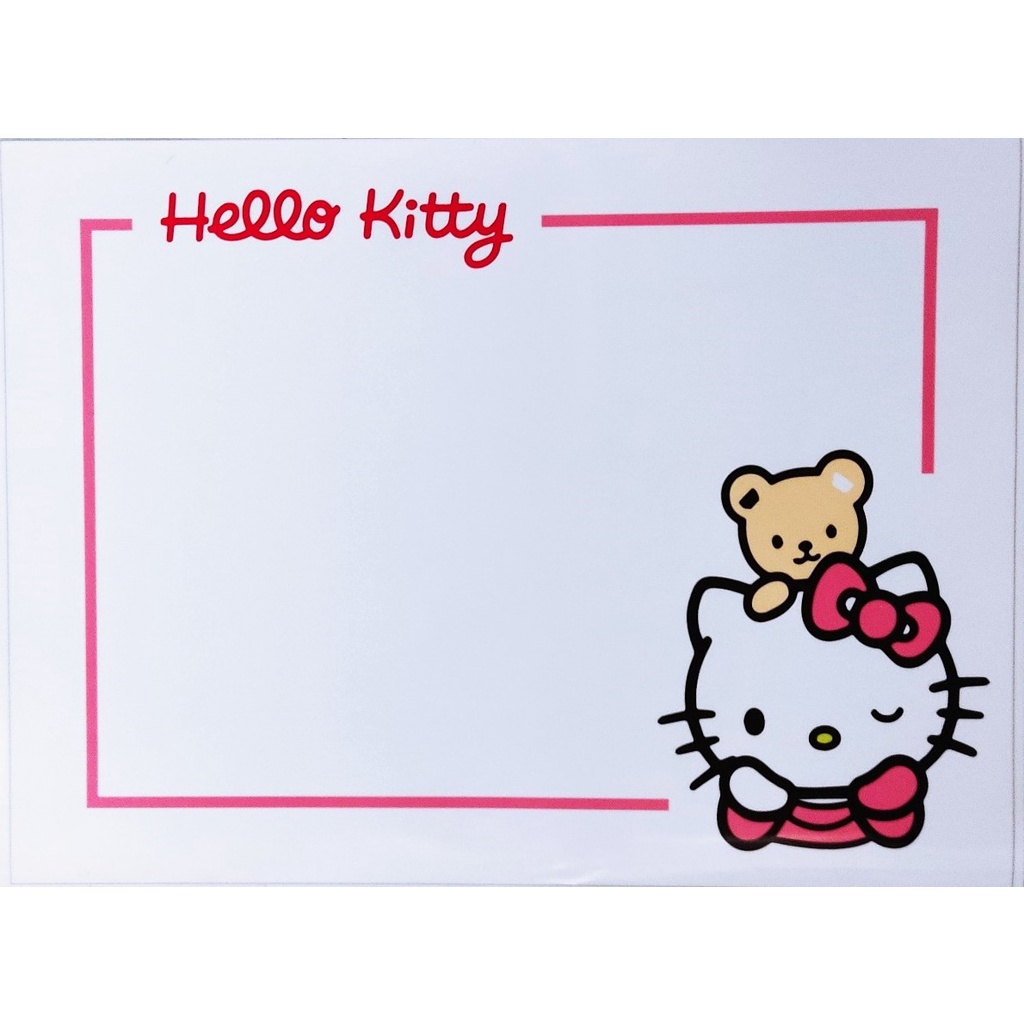 Bảng dán tường dùng bút lông HELLO KITTY - THUTHAODECOR