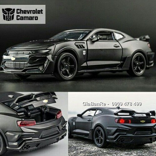 Xe Mô Hình Kim Loại Chevrolet Camaro Transformer Tỉ Lệ 1:32 - 9666