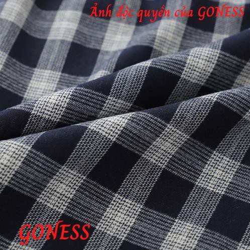 Chân váy midi Goness lưng cao hoạ tiết kẻ sọc phong cách Retro Hàn Quốc  ཾ