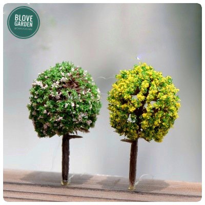 Tiểu Cảnh Cây Cảnh Nhựa Trang Trí Chậu Cây, Sen Đá, terrarium, charm slime