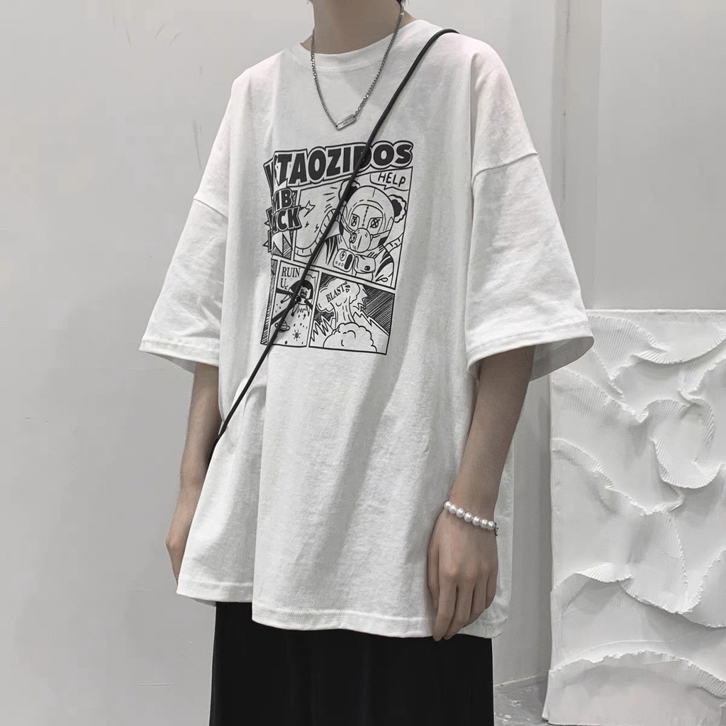 Áo Thun YSTAOZIDOS In 5D , Áo Phông Tay Nỡ Phom Unisex Nam Nữ Cotton oversize form rộng Hot trend 2022 MAMUNISEX