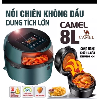 Nồi chiên không dầu camel 8l bảo hành 6 tháng 1 đổi 1