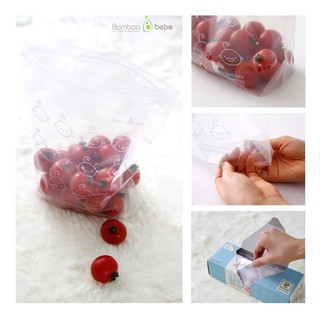 Túi Zipper kháng khuẩn Bamboo bebe