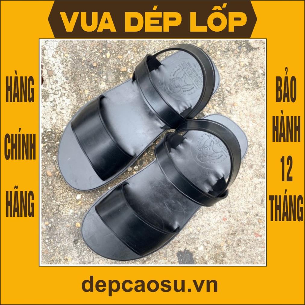 MB3QN Dép 3 quai ngang lốp máy bay thủ công, thương hiệu Vua Dép Lốp Phạm Quang Xuân, chính hãng, có bảo hành, có sẵn