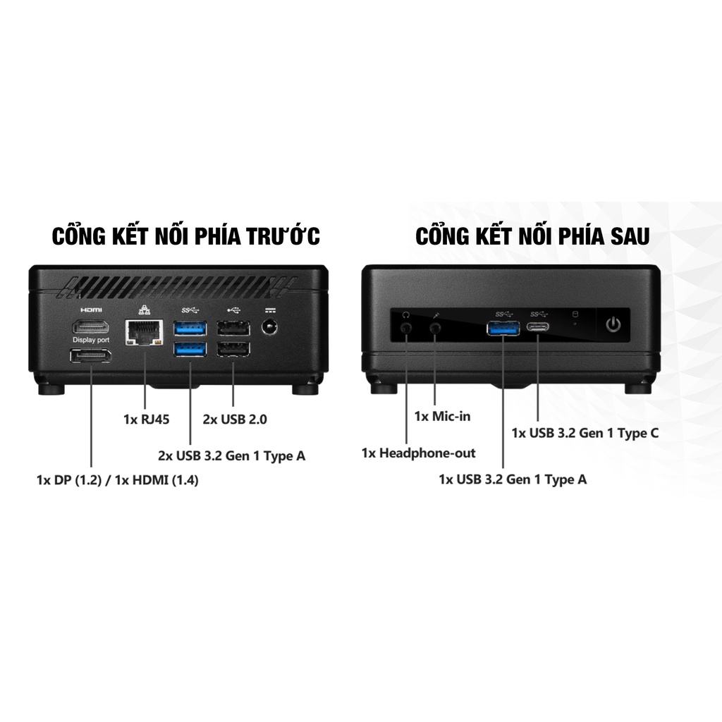 PC Mini MSI Cubi B183 chính hãng