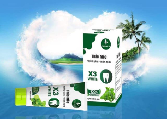 [100% THIÊN NHIÊN]Thảo Mộc Trắng Răng 50gr-Trị Hôi Miệng-Viêm Lợi-Chảy Máu Chân Răng-Nhiệt Miệng