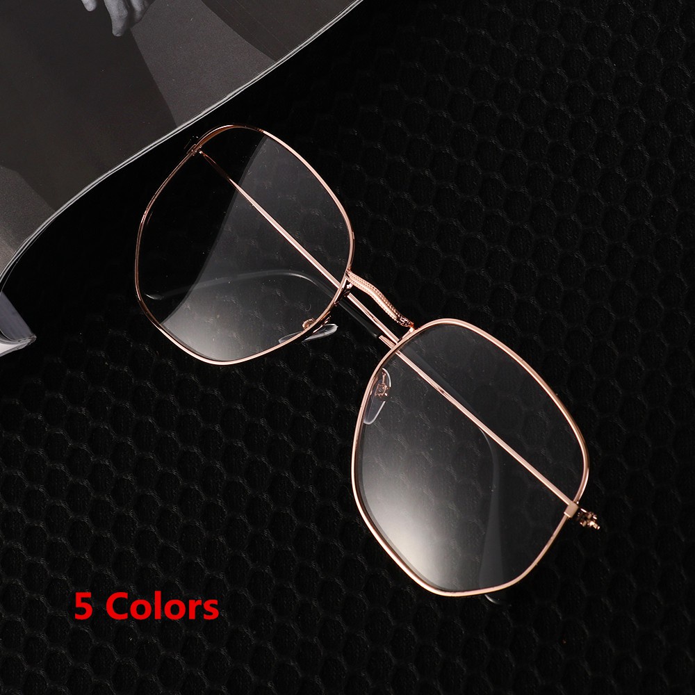 Mắt kính thời trang gọng kim loại cho nam/ nữ MIHAN1