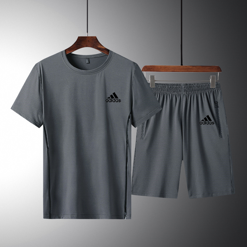 ADIDAS Set Quần Áo Thể Thao Ngắn Tay Thời Trang Dành Cho Nam | BigBuy360 - bigbuy360.vn